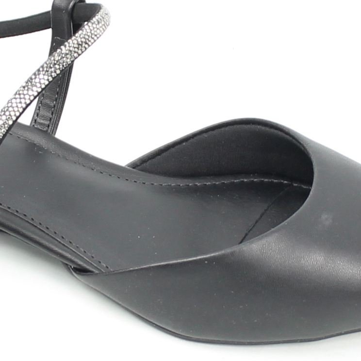 Sapatilha Slingback Brilho Branco 9