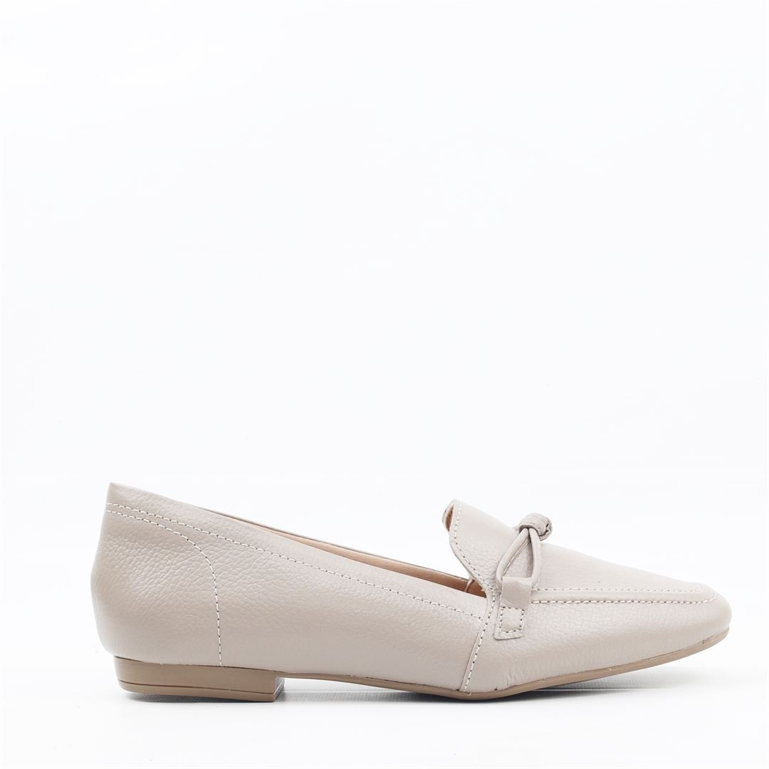 Mocassim Couro Detalhe Caqui 5