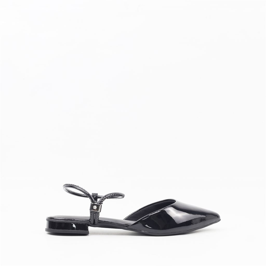 Sapatilha Slingback Verniz 5