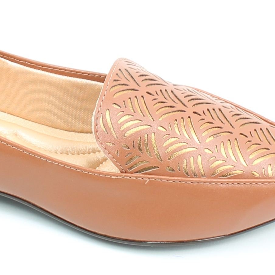 Sapatilha Mocassim Detalhe Marrom 3