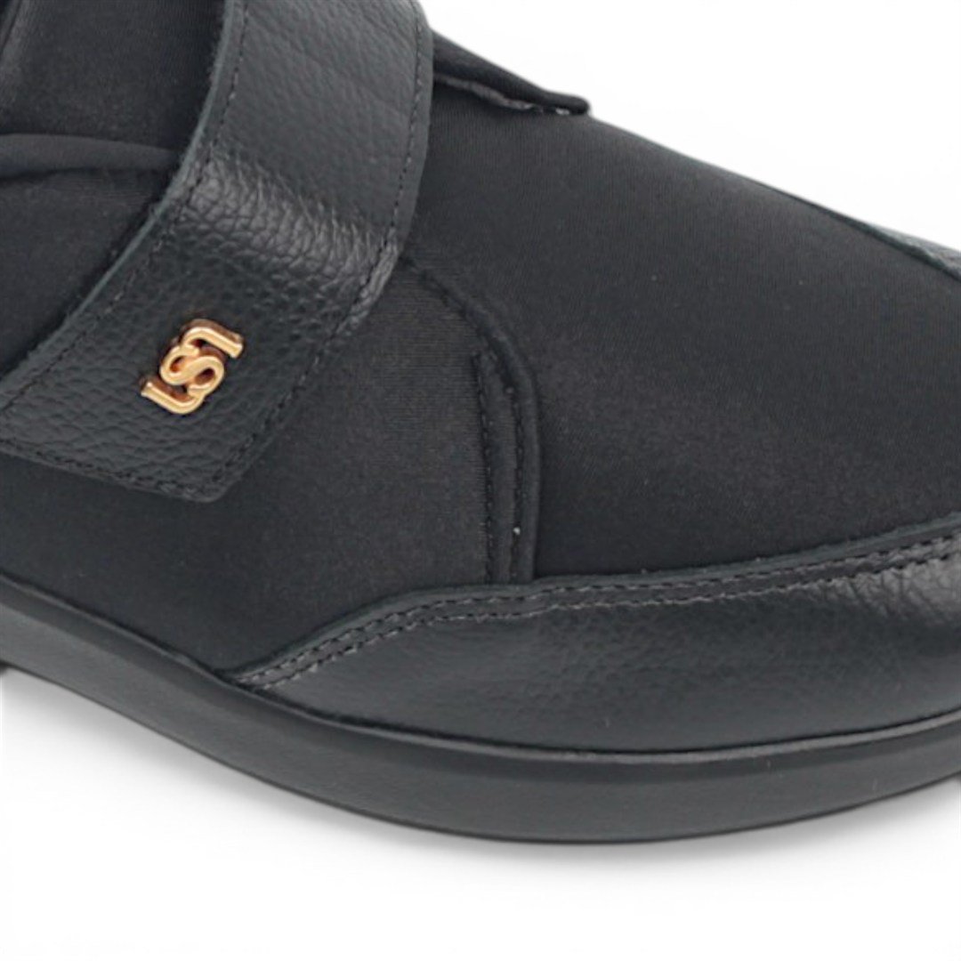 Tênis Flat Velcro Preto 3