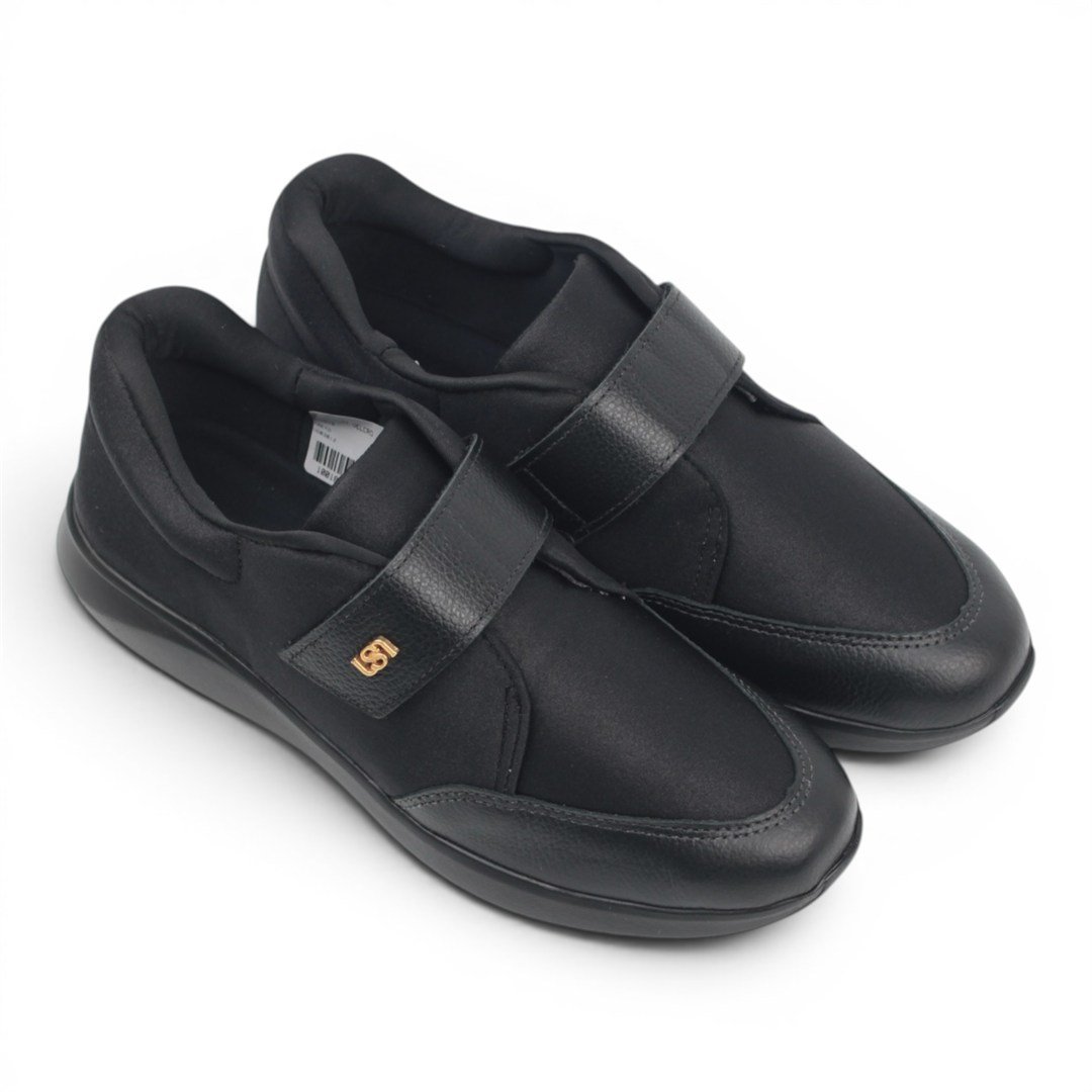 Tênis Flat Velcro Preto 4