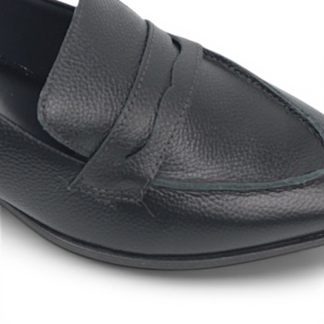 Mocassim Couro Conforto Preto 4