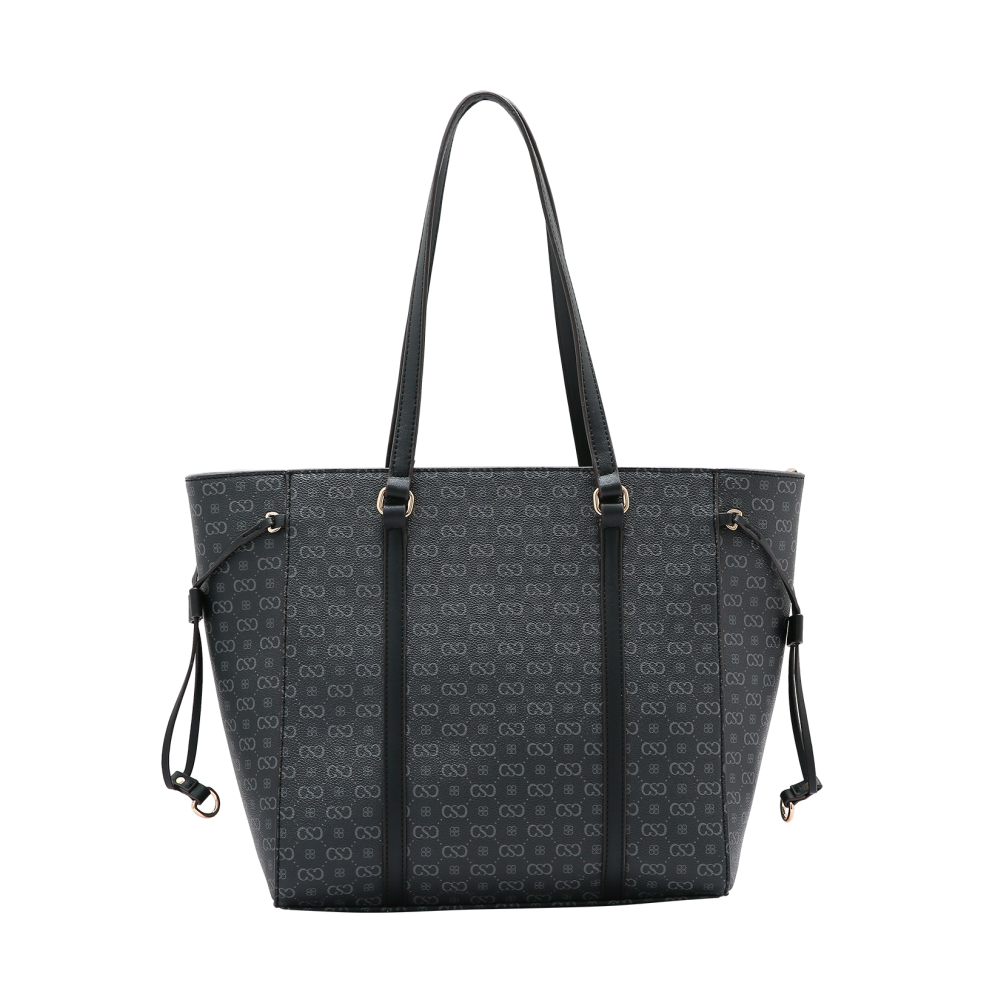 Bolsa feminina - Alca de ombro - Monograma Elegance - Preto - Chenson 3484755 Preto 3