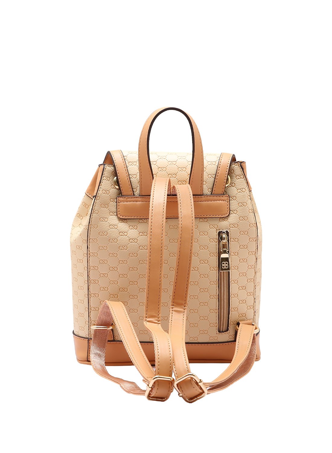  Mochila Feminina Chenson Original - Luxury Monograma - Bege 8485045 Bege 3