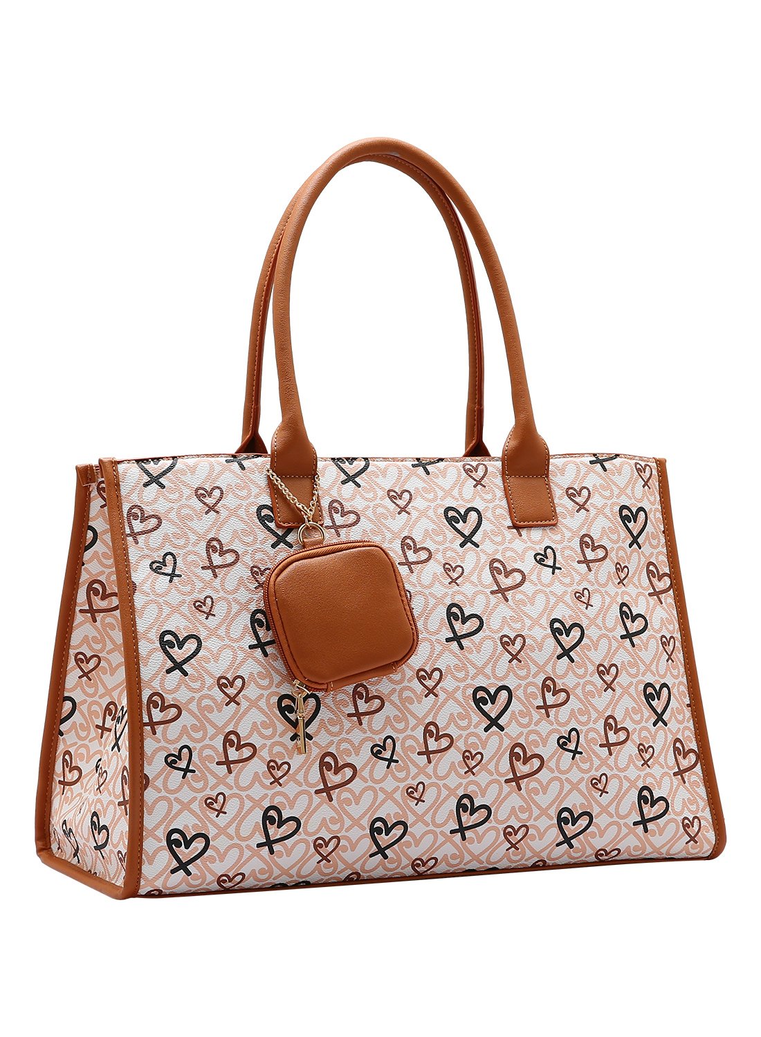 Bolsa de Viagem - Chenson Original - Mala de Bordo - Classic Heart - Bege 3484988 Bege 1