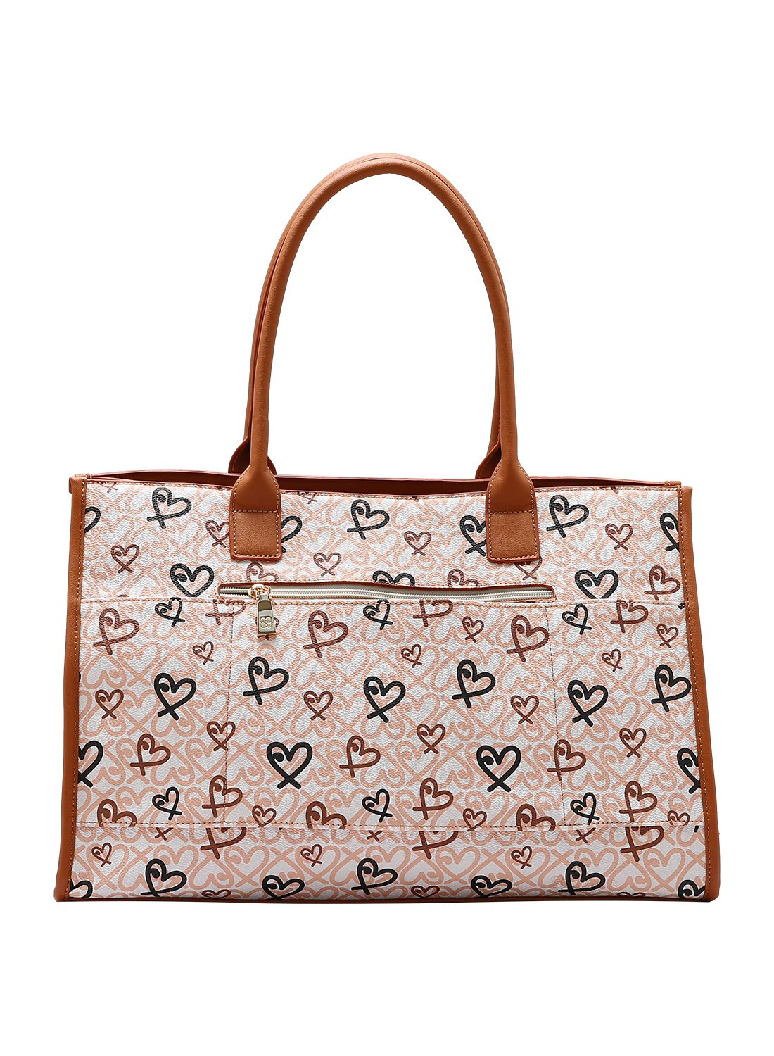 Bolsa de Viagem - Chenson Original - Mala de Bordo - Classic Heart - Bege 3484988 Bege 4