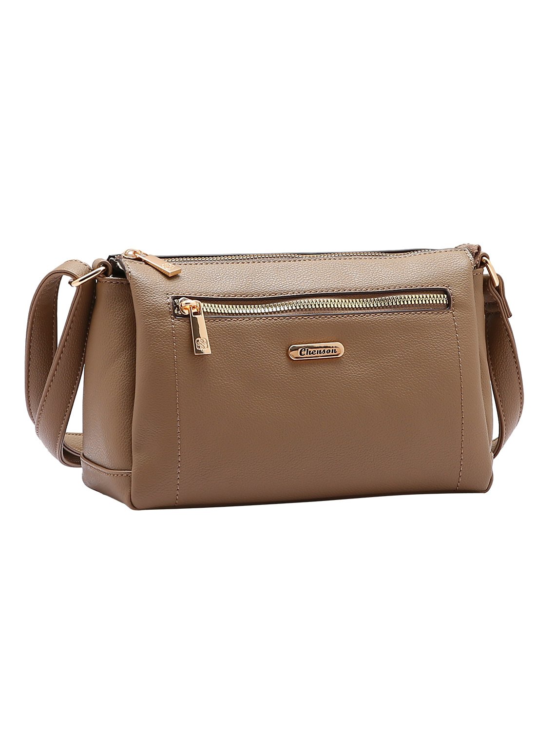 Bolsa Feminina Chenson Original Transversal Natural 3484926 Bege