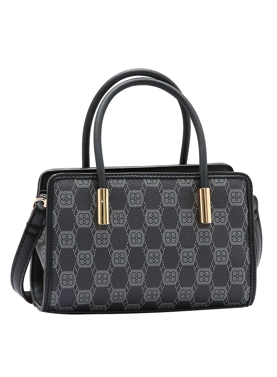  Bolsa Feminina Chenson Original - New Cristal - Alca de Mao - Preto 3485031 Preto 3