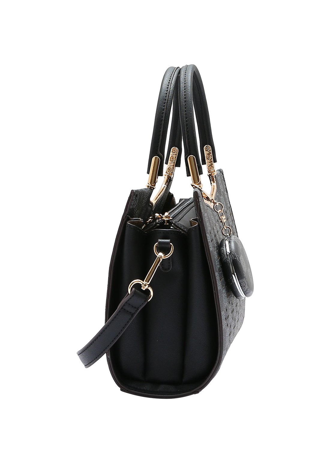 Bolsa Feminina Chenson Original - New Cristal - Alca de Mao - Preto 3485029 Preto 2