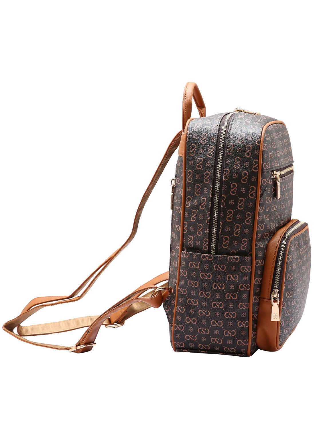  Mochila Chenson Original - Notebook - Elegance Luxo - Cafe - Chenson 8485078 Marrom 2