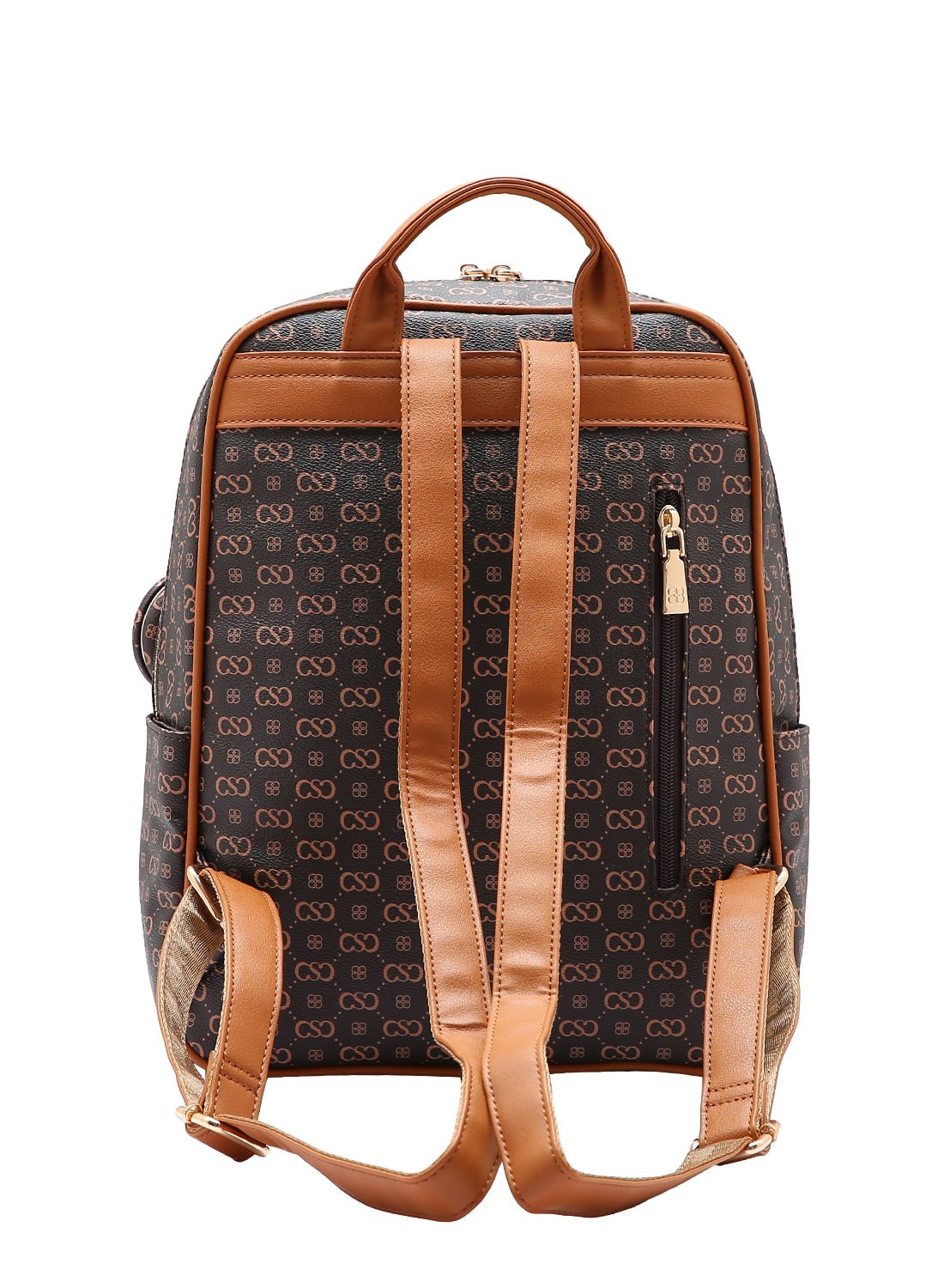  Mochila Chenson Original - Notebook - Elegance Luxo - Cafe - Chenson 8485078 Marrom 5