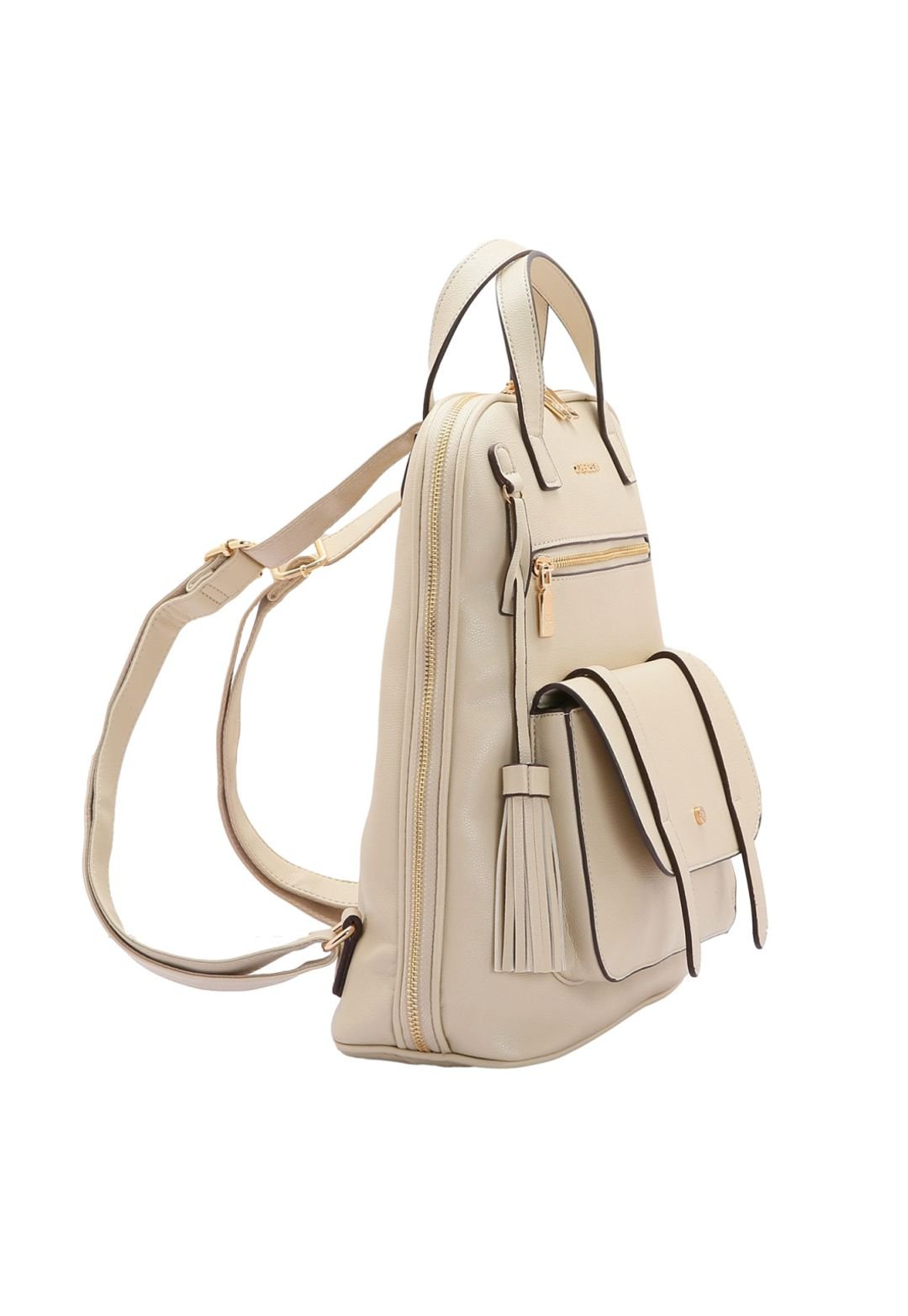 Mochila feminina - Classica - Bege - Chenson 8484294 Bege 2