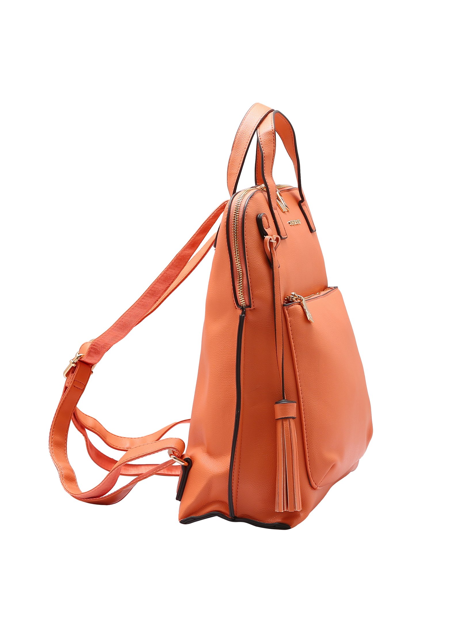 Mochila Feminina Classica - Alca de costas - Terra - Chenson 8484292 Marrom 2