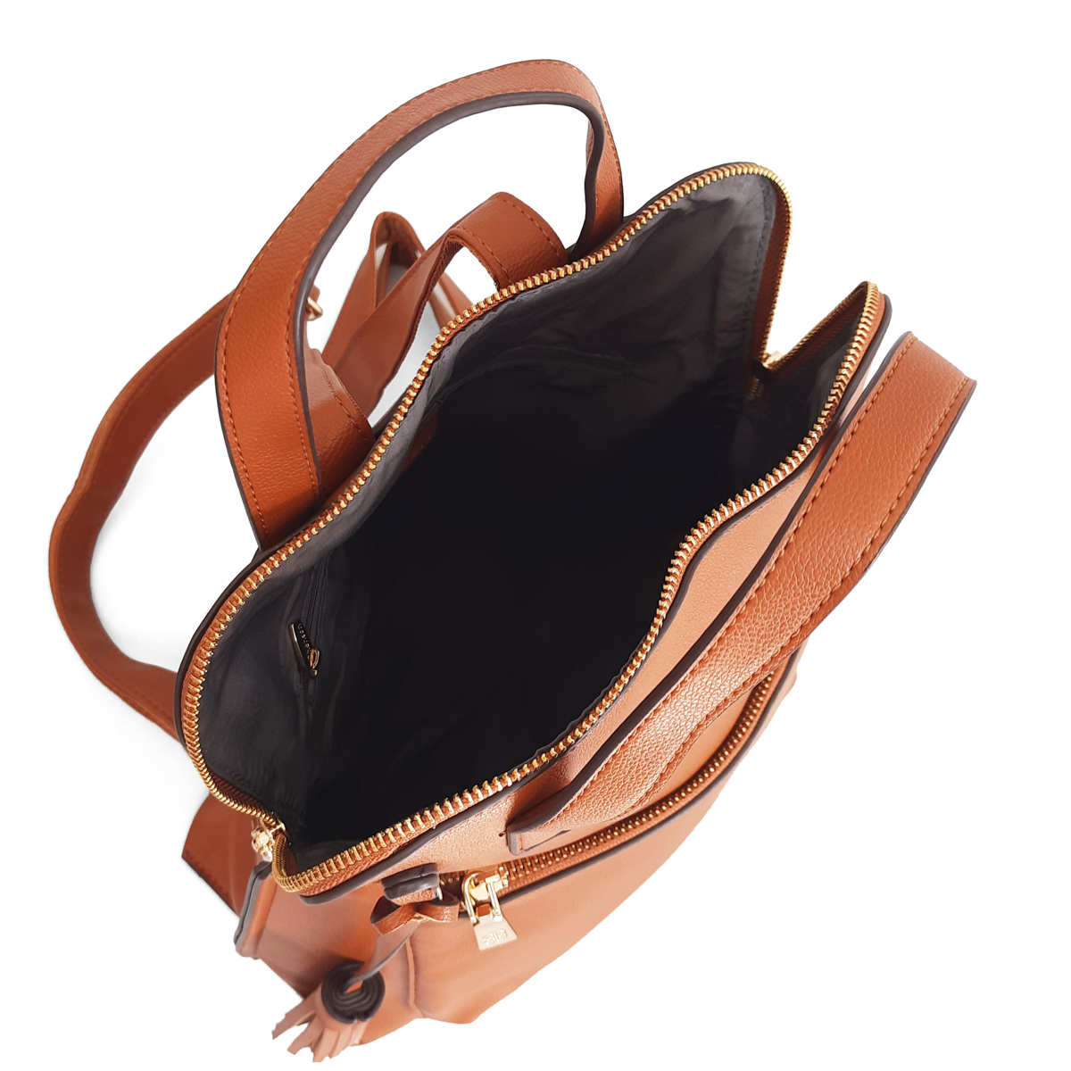 Mochila Feminina Classica - Alca de costas - Terra - Chenson 8484292 Marrom 3