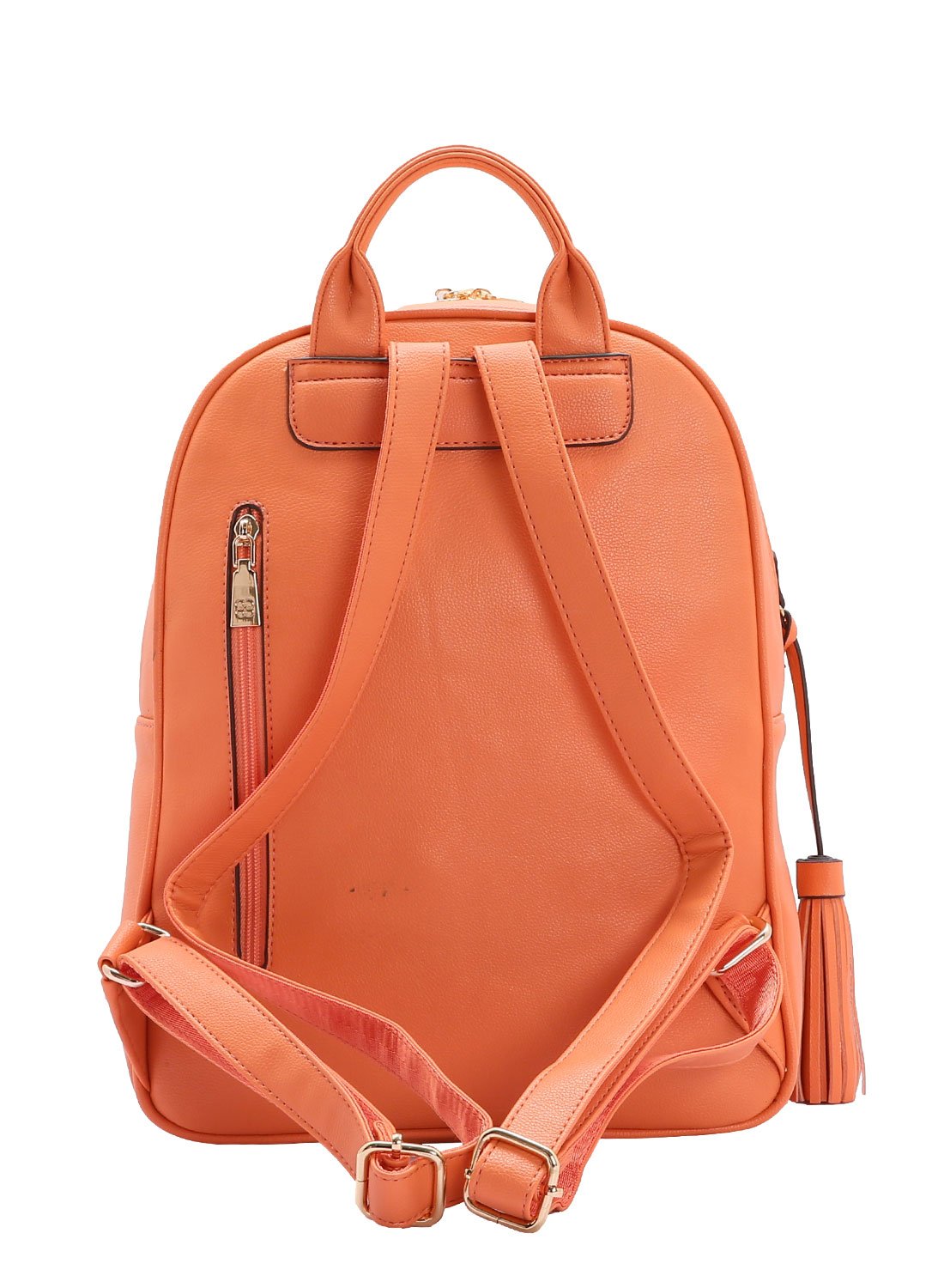 Mochila Feminina Classica - Alca de costas - Terra - Chenson 8484293 Marrom 4