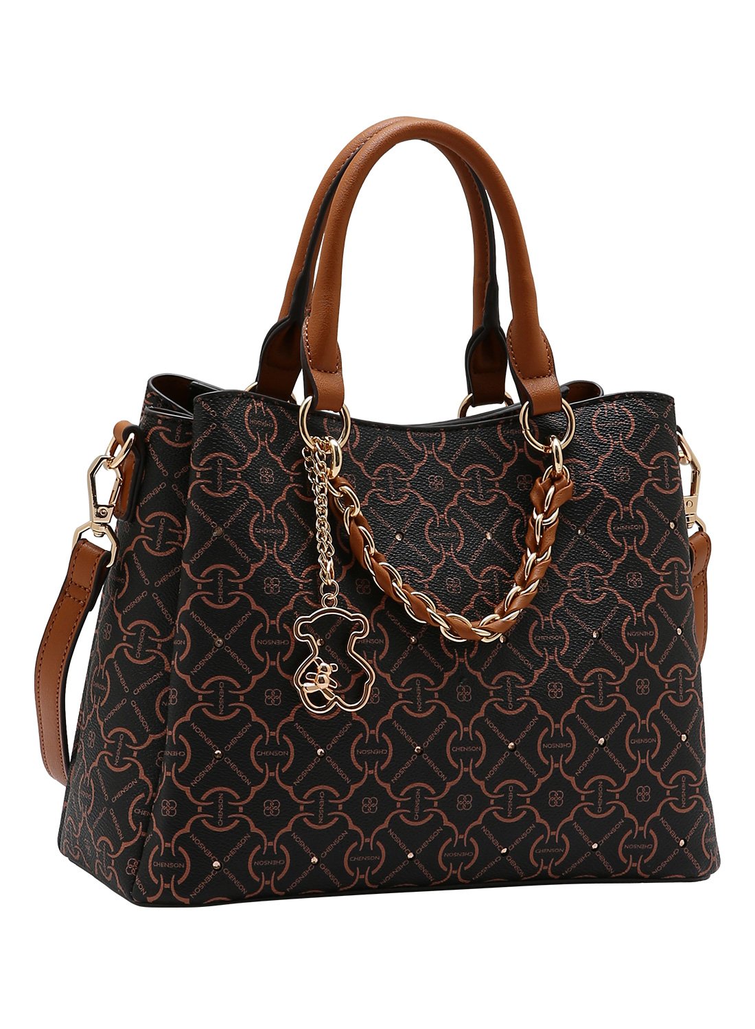 Bolsa Chenson Cafe Original - Classic Cristal - Alca de Mao