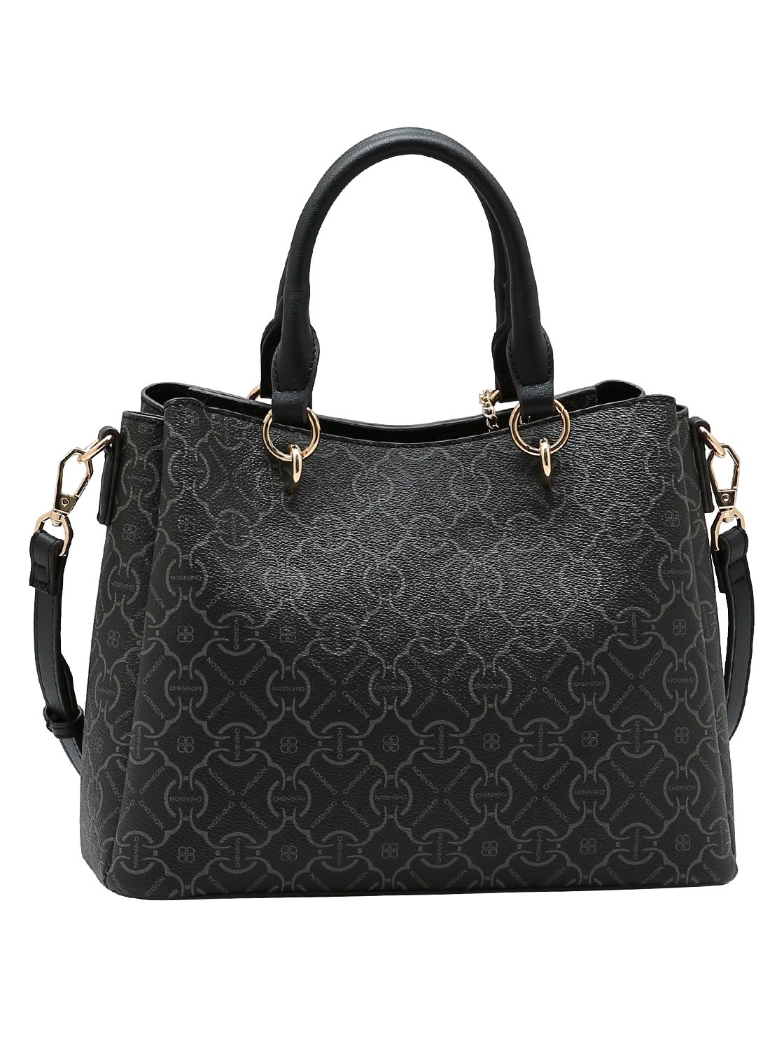 Bolsa Chenson - Preto - Alca de Mao - Classic Cristal Original Preto 4