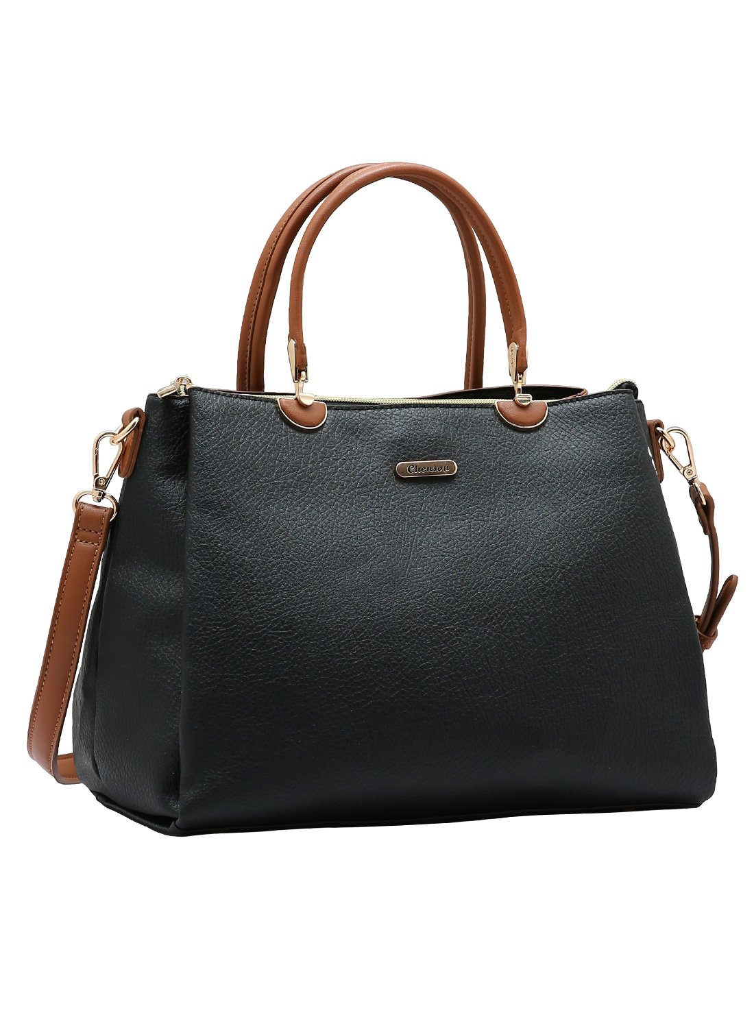 Bolsa Chenson Atemporal - Alca dupla - Preta - Original