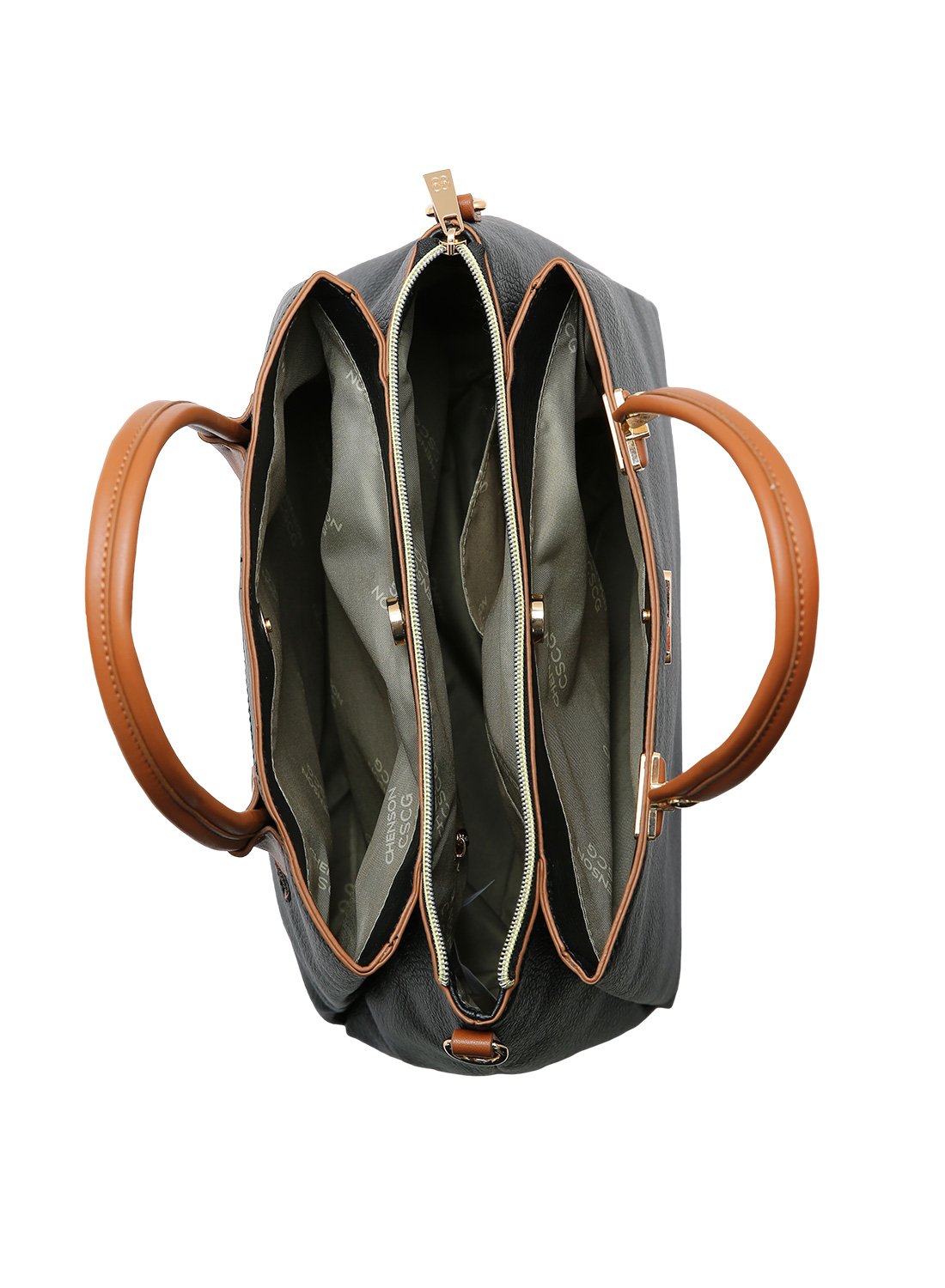 Bolsa Chenson Atemporal - Alca dupla - Preta - Original Preto 3