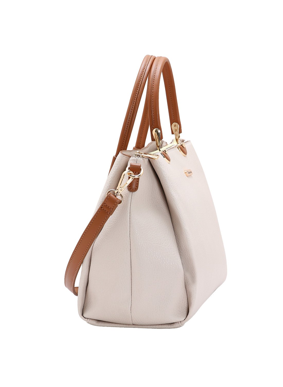 Bolsa Chenson Feminina Atemporal - Nude - Alca Dupla Bege 2