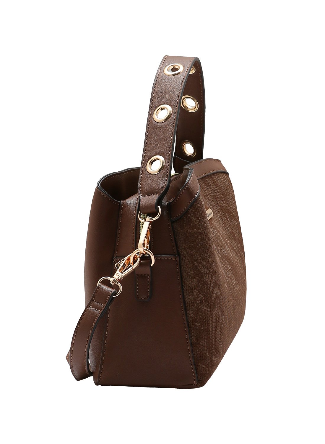 Bolsa Feminina Alca dupla Chenson Classico Chic - Cafe - Original Marrom 2