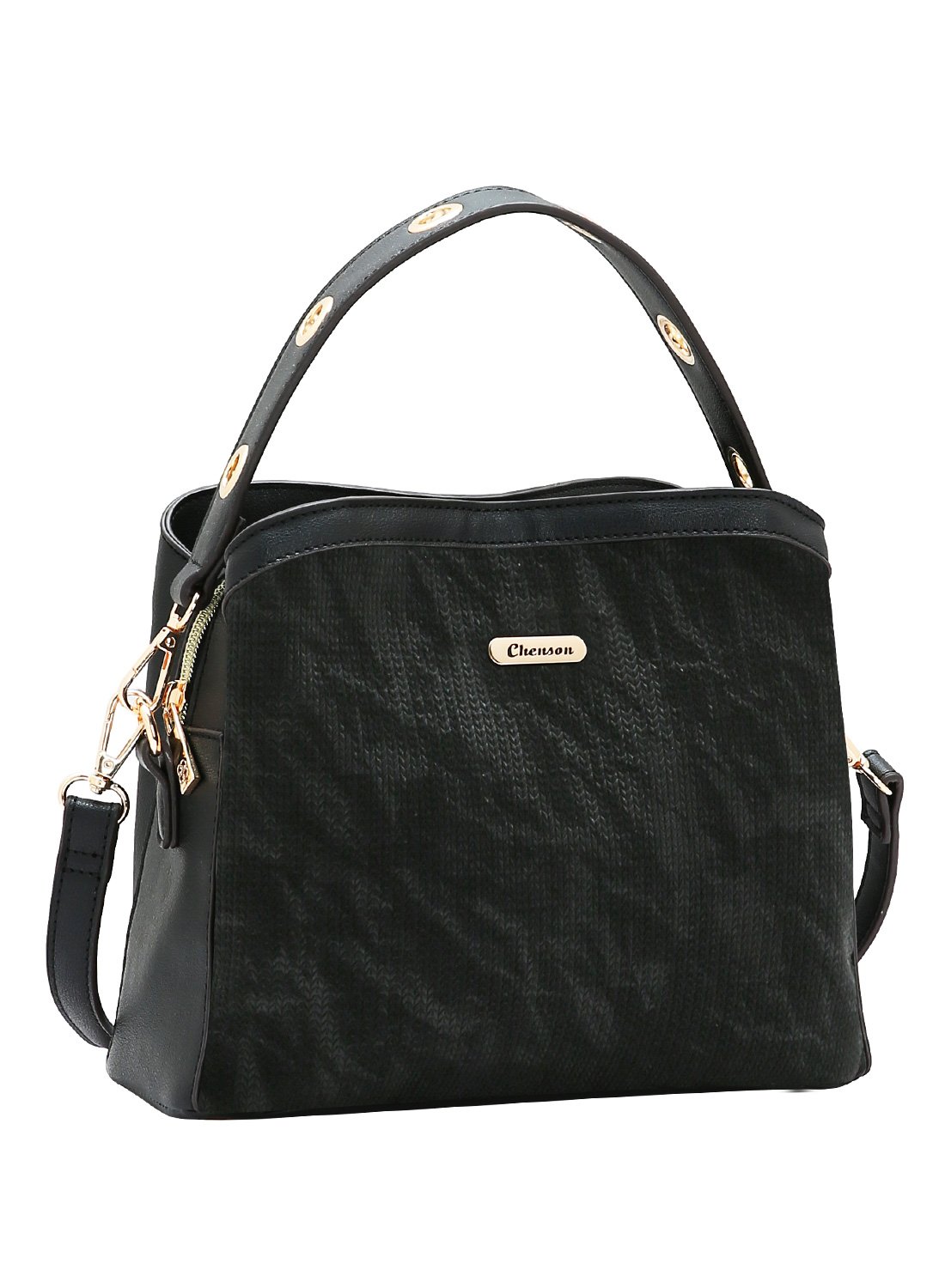 Bolsa Classico Chic Chenson - Alca dupla - Preto 