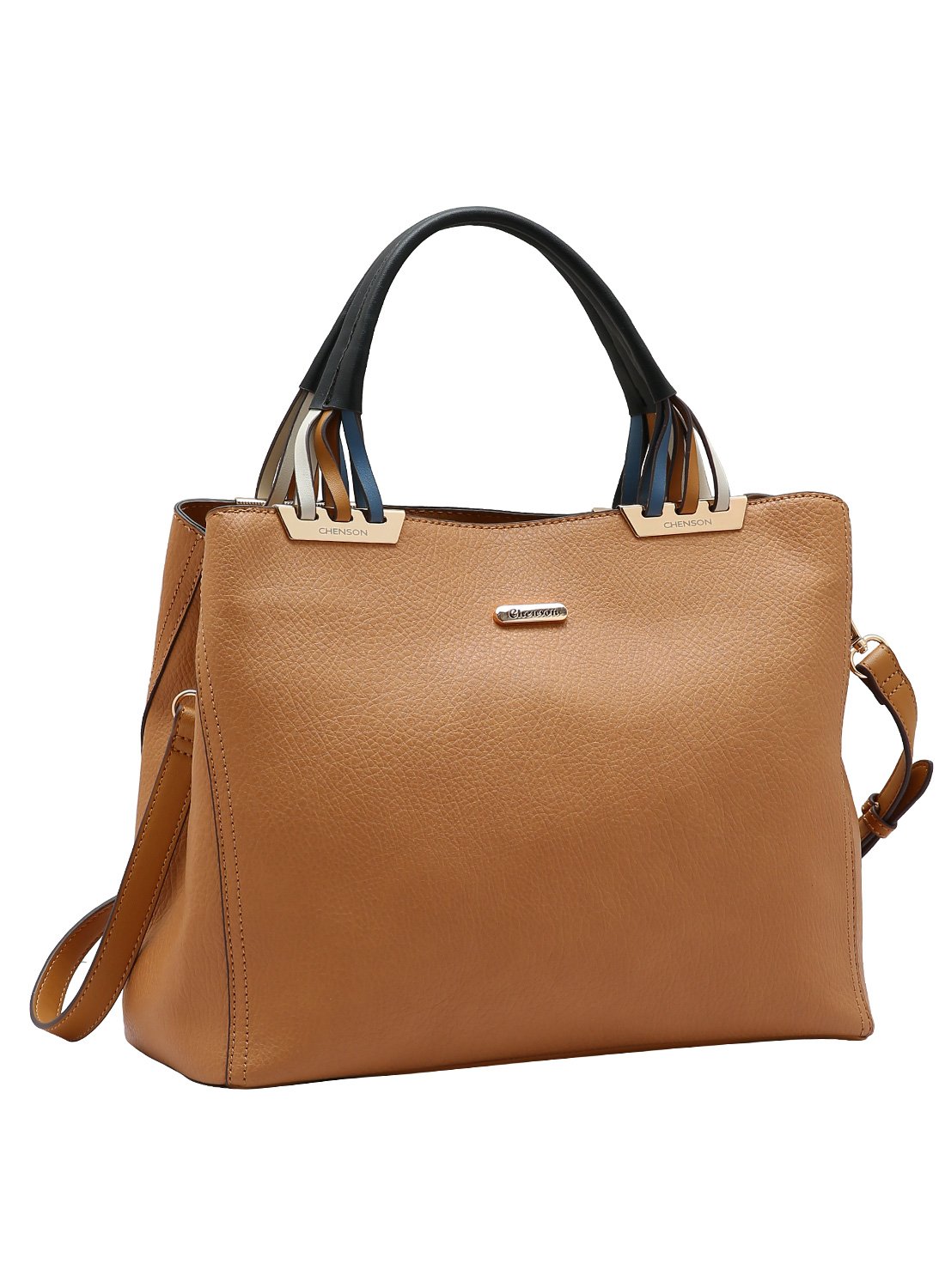 Bolsa Marrom Chenson Original - Alca Dupla - Contemporaneo Chic Marrom 3