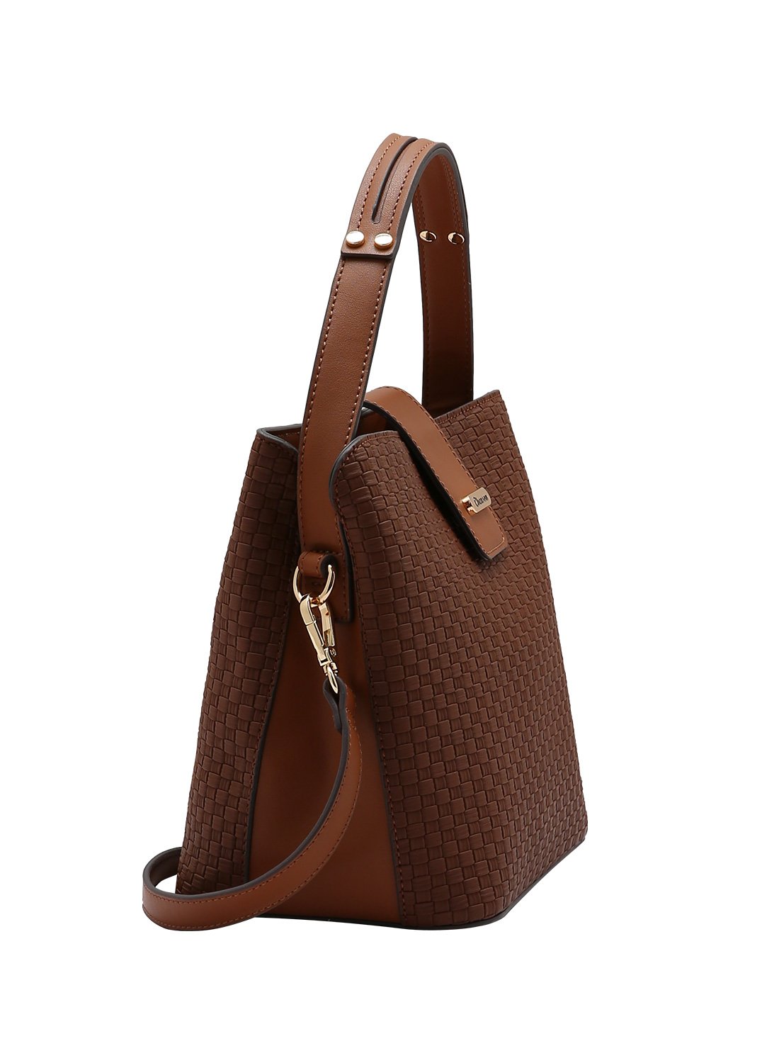 Bolsa Original Chenson Duo Colors Cafe Alca de Mao Versatil Marrom 2