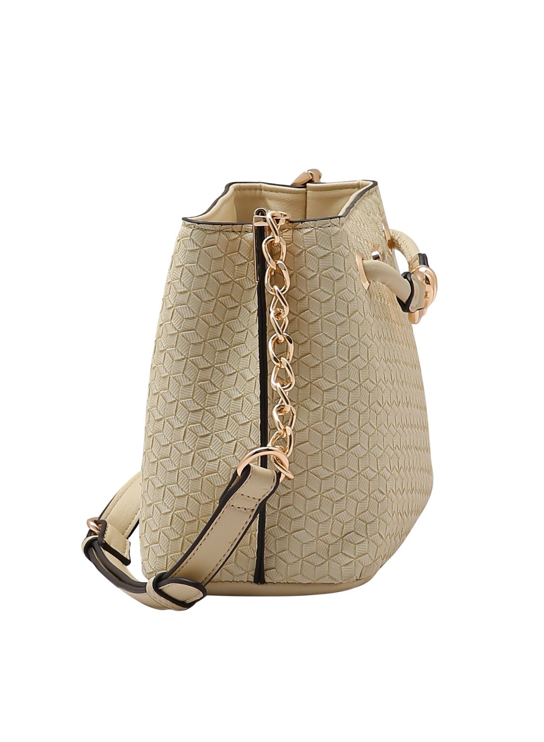 Bolsa Chenson Ferragem Chic - Transversal - Bege Bege 2