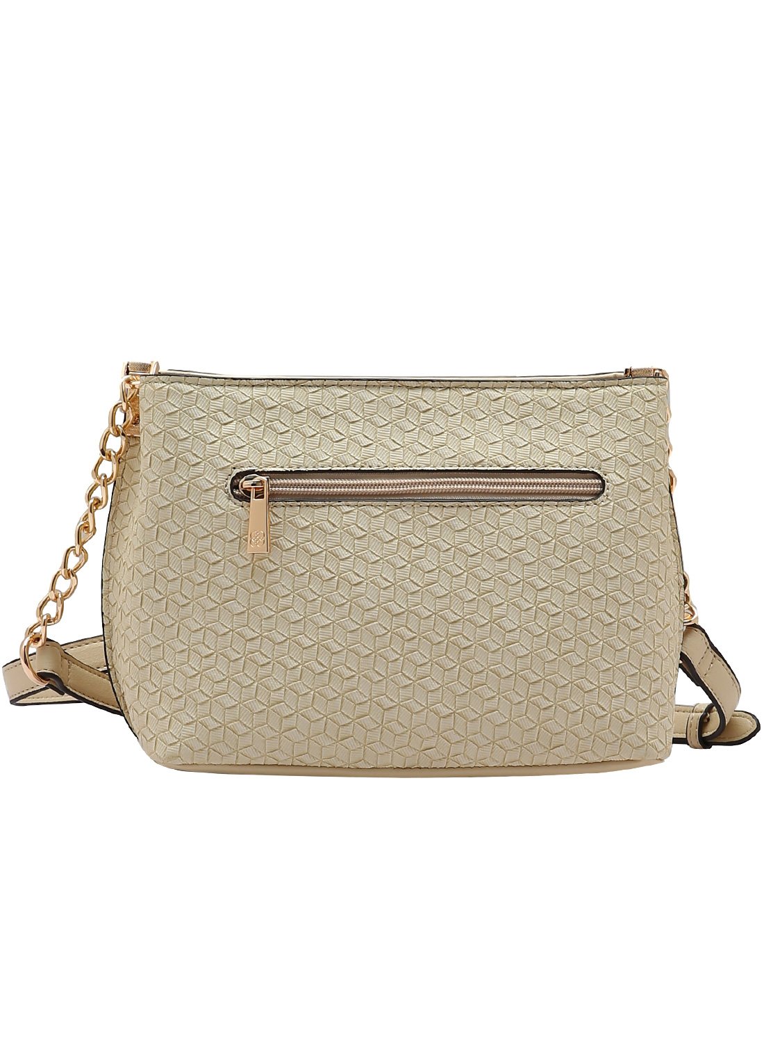 Bolsa Chenson Ferragem Chic - Transversal - Bege Bege 4