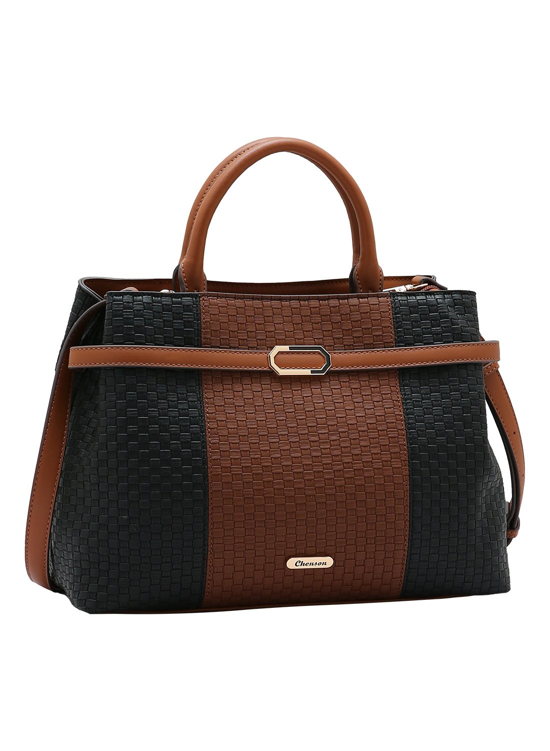 Bolsa Duo Colors - Alca dupla - Preto - Chenson Original