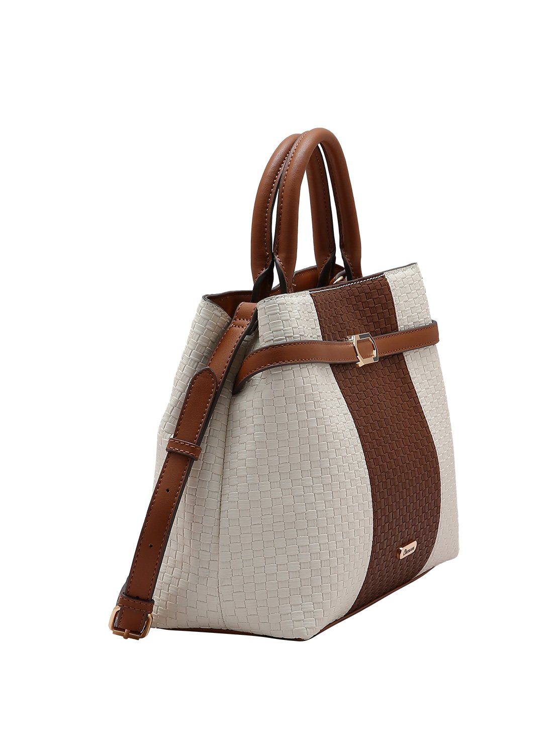 Bolsa Chenson Duo Colors Bege - Alca dupla - Original Bege 2