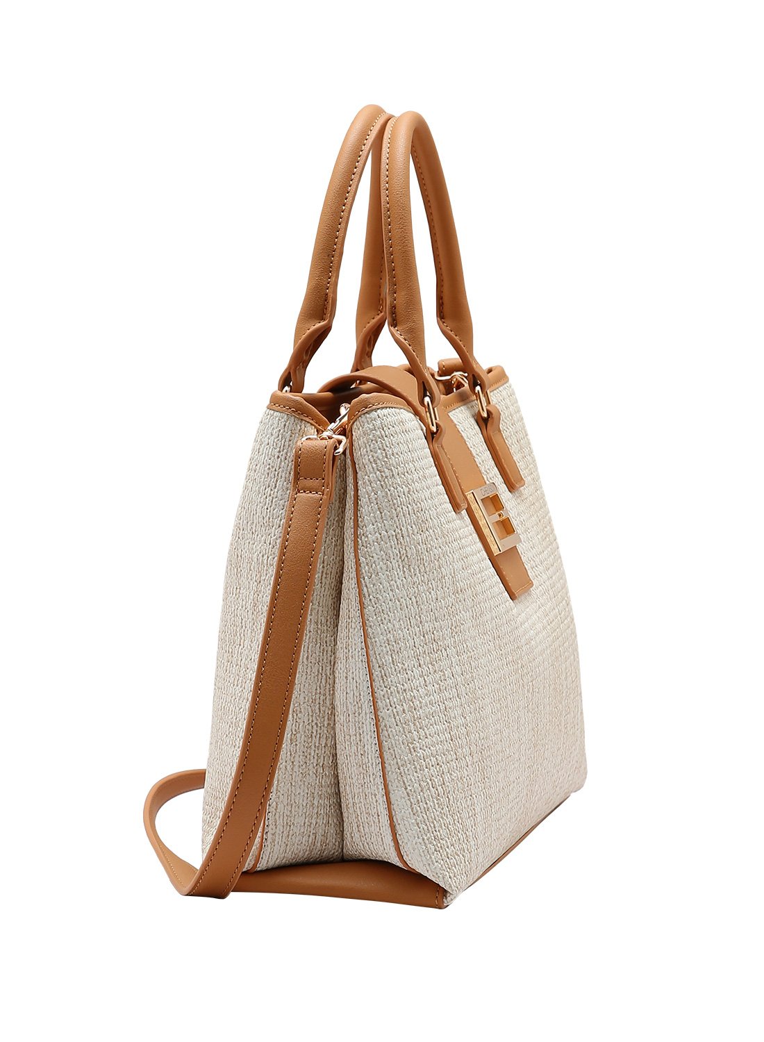 Bolsa Chenson Elegance - Alca de Mao - Off White Branco 2