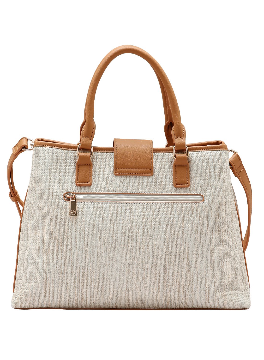 Bolsa Chenson Elegance - Alca de Mao - Off White Branco 4