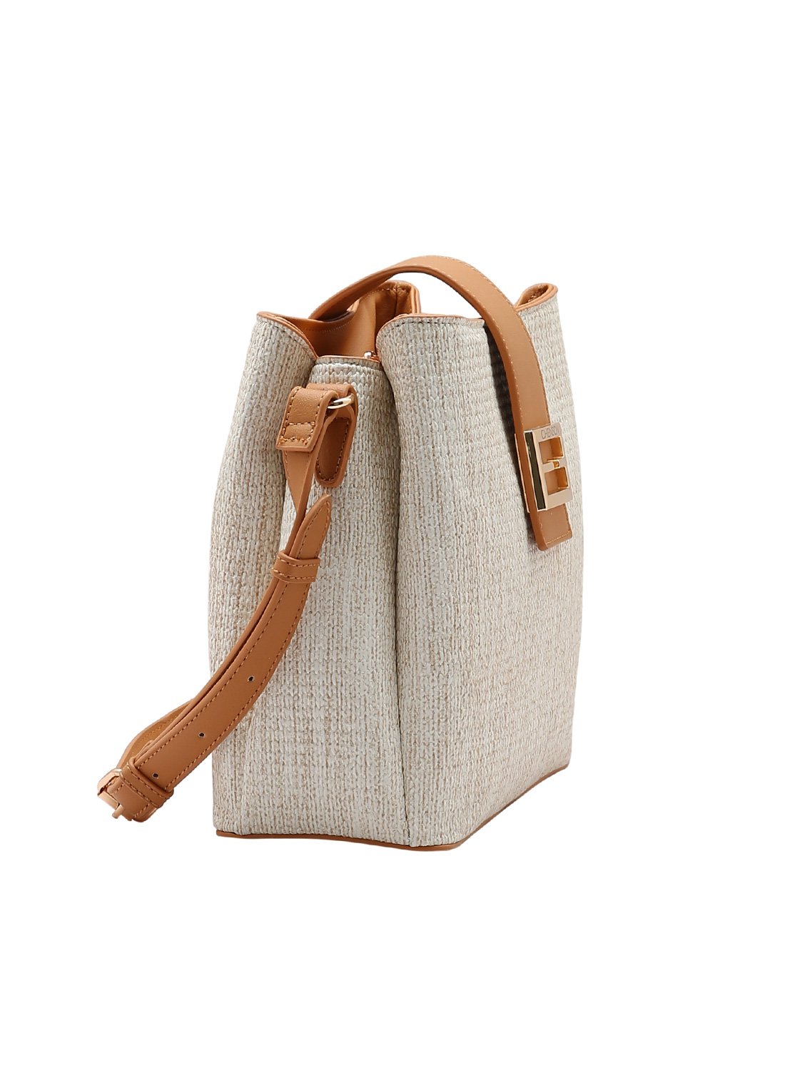 Bolsa Chenson Elegance Off White Alca de Mao Branco 2