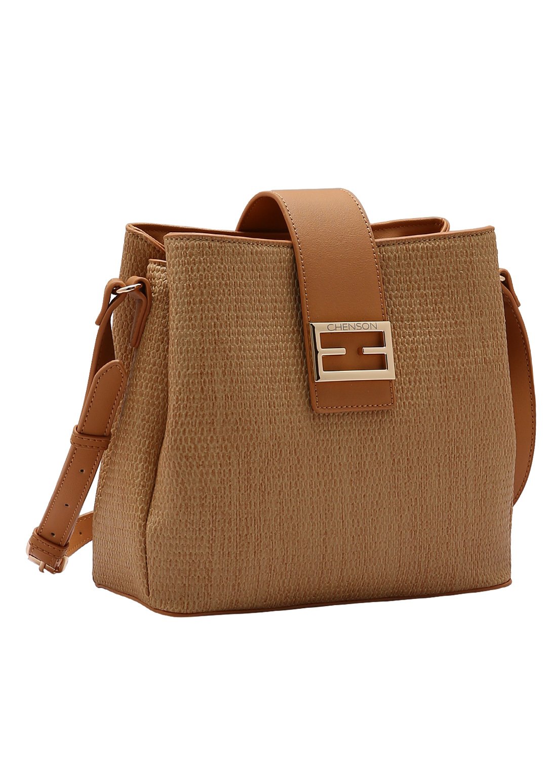 Bolsa Chenson Elegance Bege Original - Alca de Mao