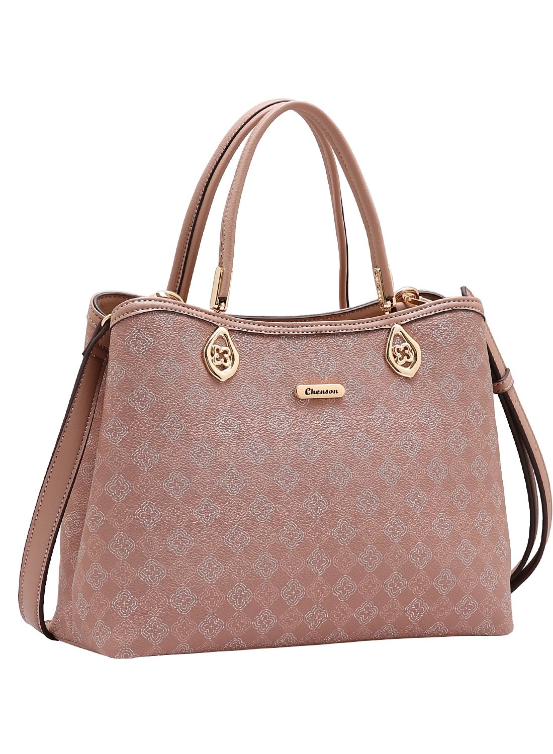 Bolsa de Mao Rose Chenson Elemento Grafico Casual Moderna