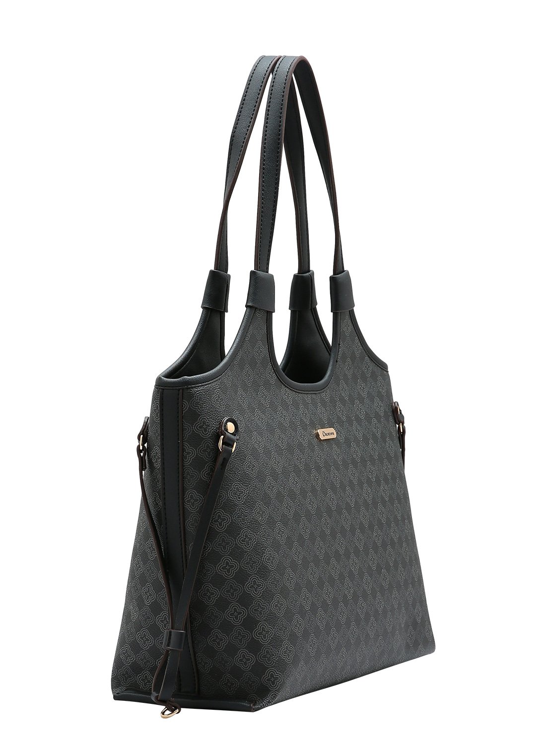 Bolsa Elemento Grafico Preta - Alca de Ombro Chenson  Preto 2