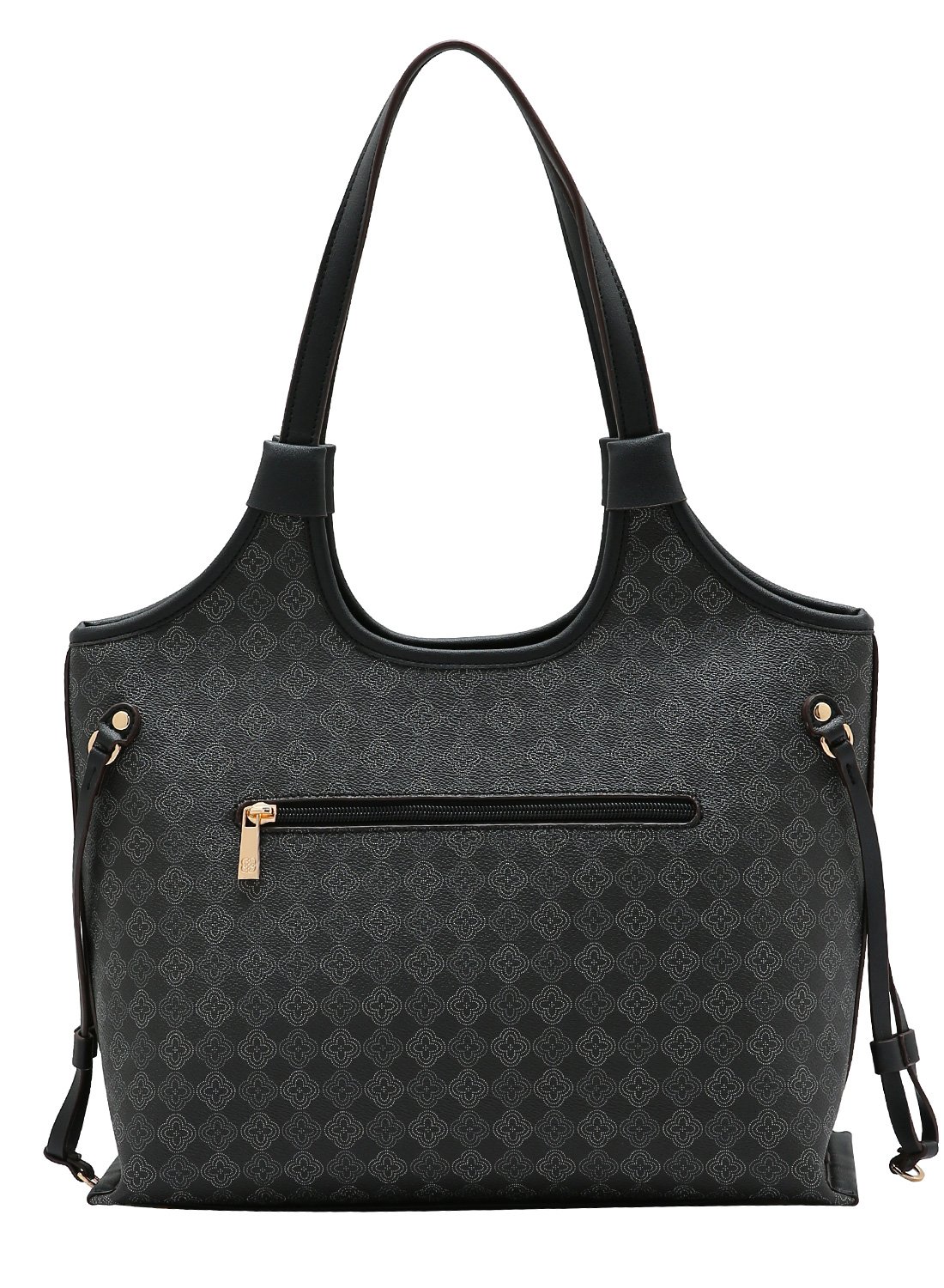 Bolsa Elemento Grafico Preta - Alca de Ombro Chenson  Preto 4