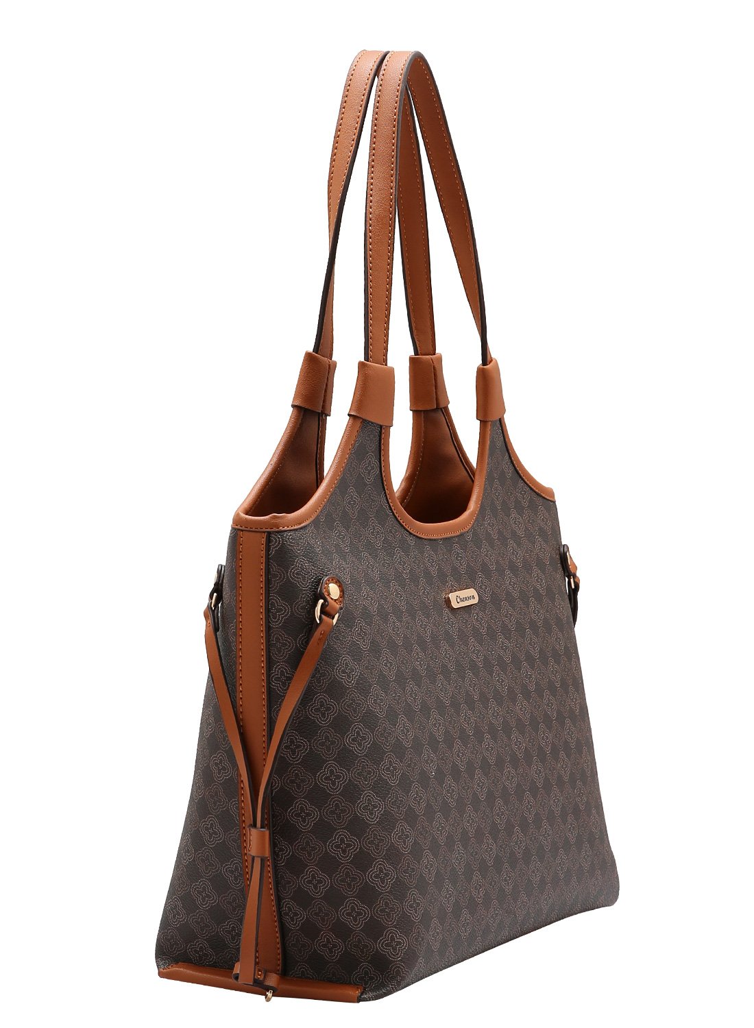 Bolsa Chenson Cafe Elemento Grafico Casual - Alca de Ombro  Marrom 2