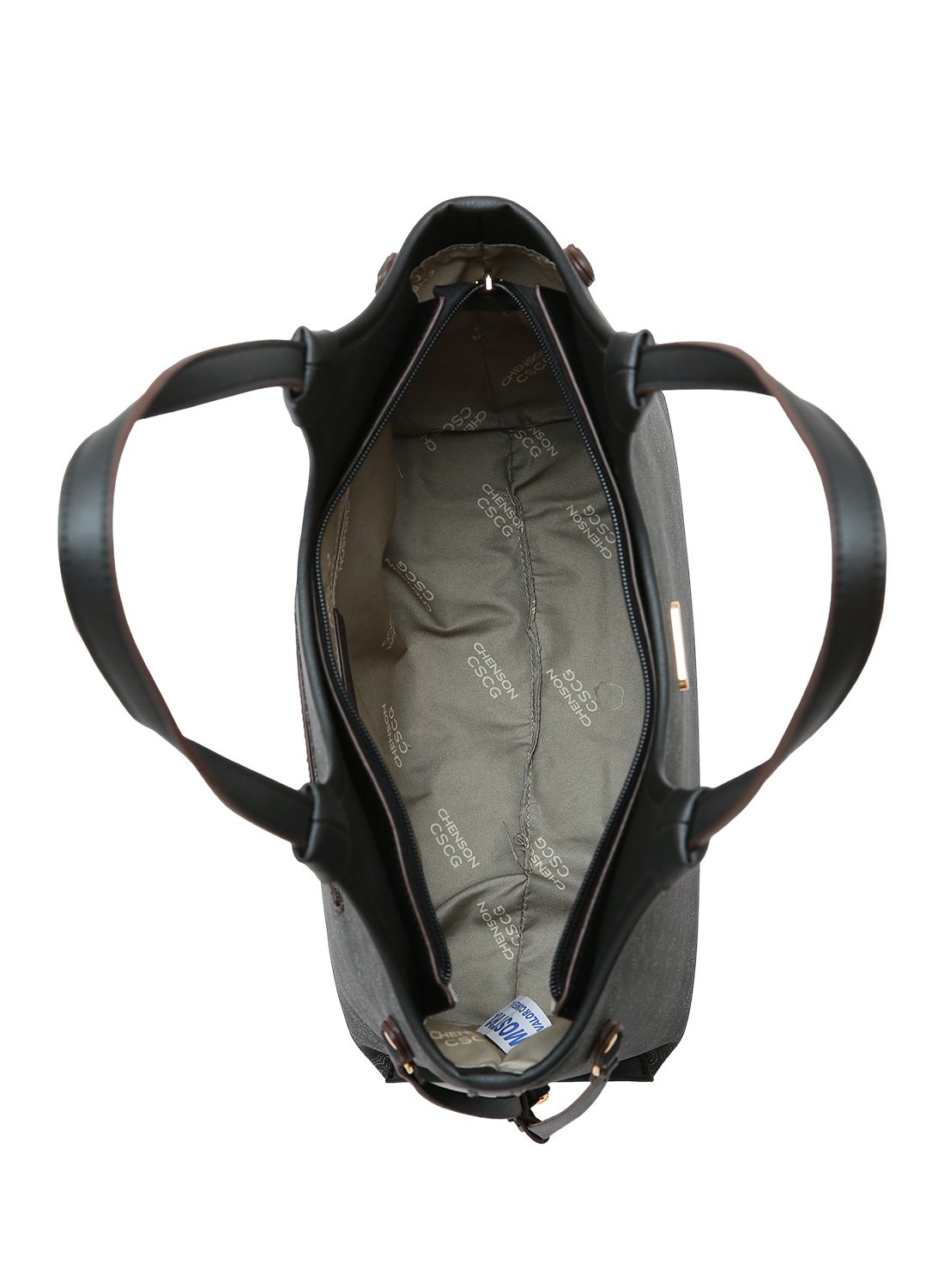 Bolsa Chenson Cafe Elemento Grafico Casual - Alca de Ombro  Marrom 3