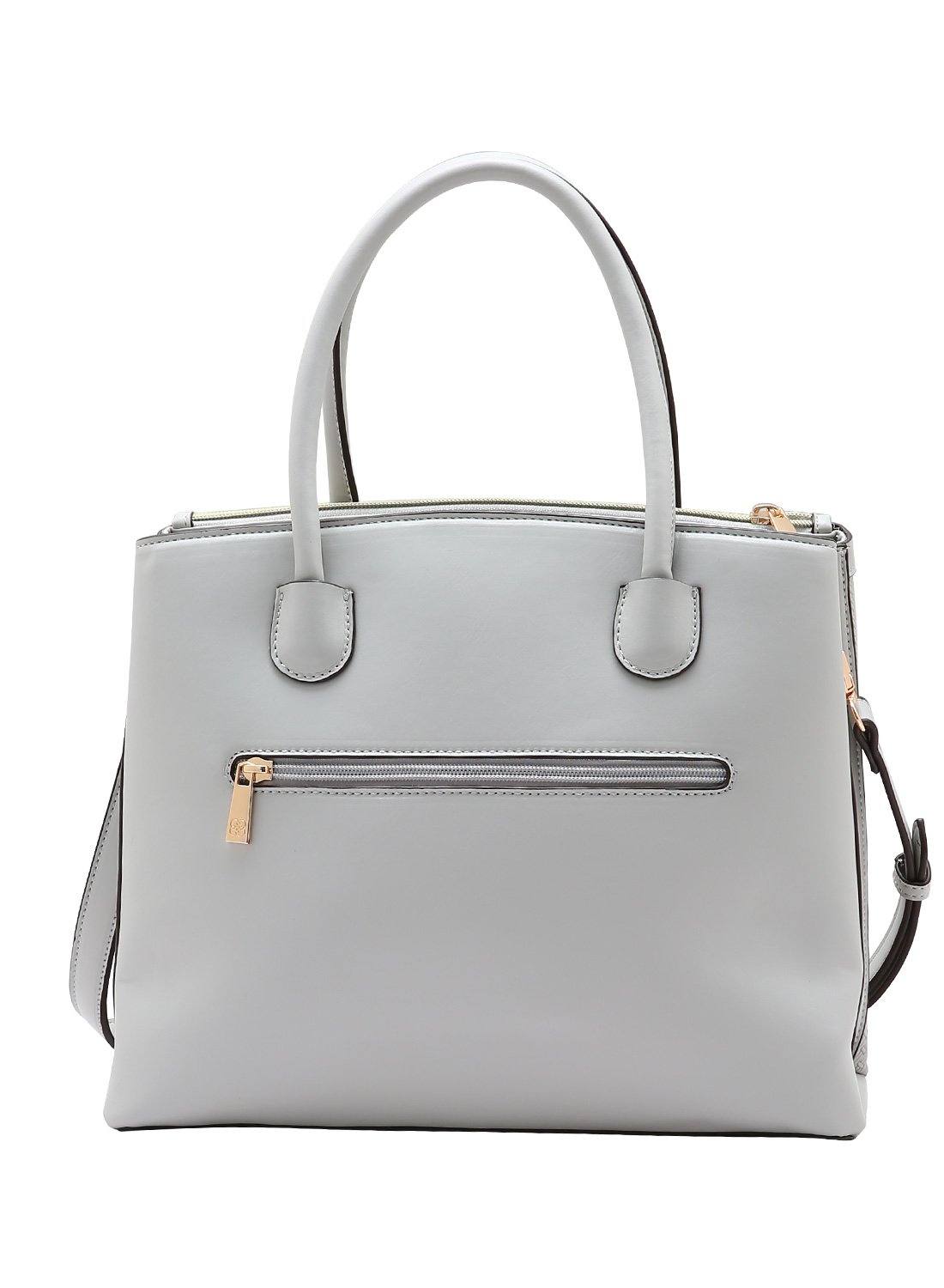 Bolsa Mini Tramas Cinza Chenson com Alca de Mao Cinza 6