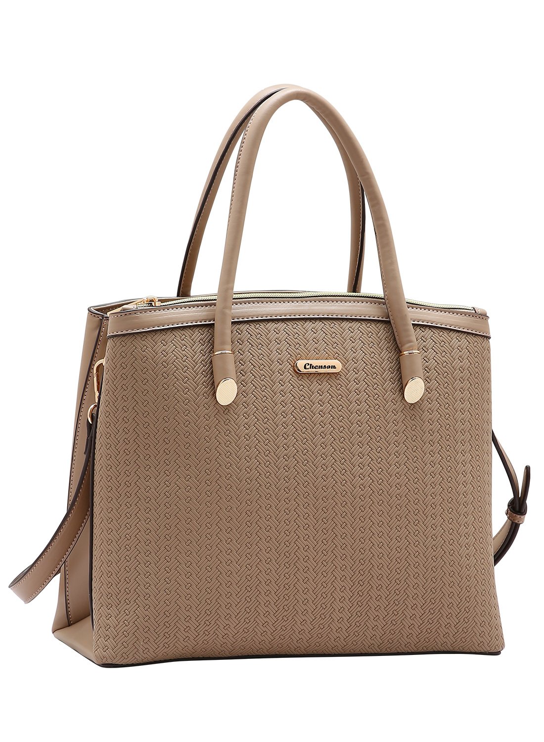 Bolsa Feminina Mini Tramas Marrom - Chenson Original