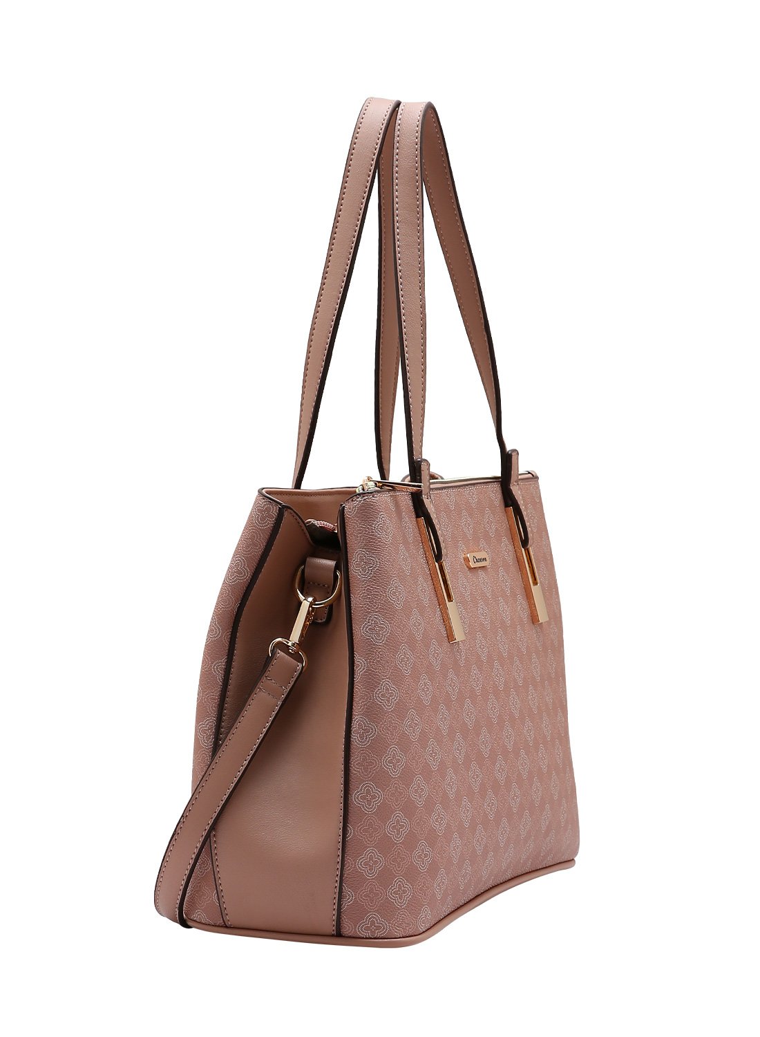 Bolsa Casual Ombro Chenson Rose Elemento Grafico Rosa 3