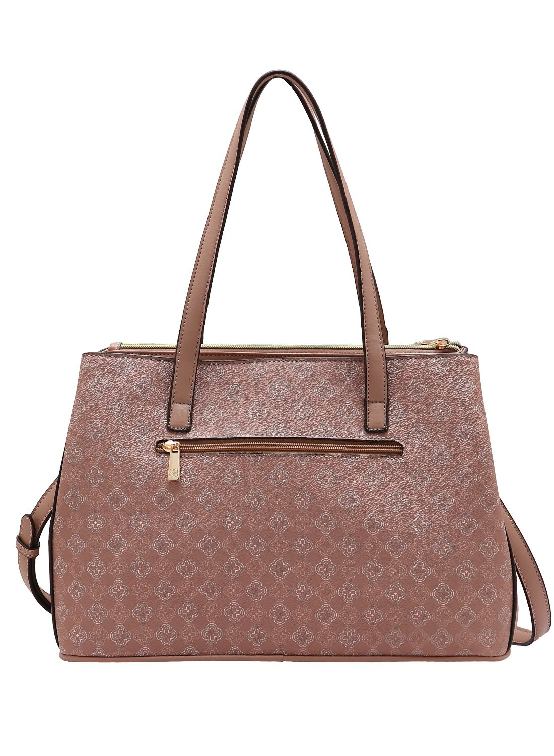 Bolsa Casual Ombro Chenson Rose Elemento Grafico Rosa 5