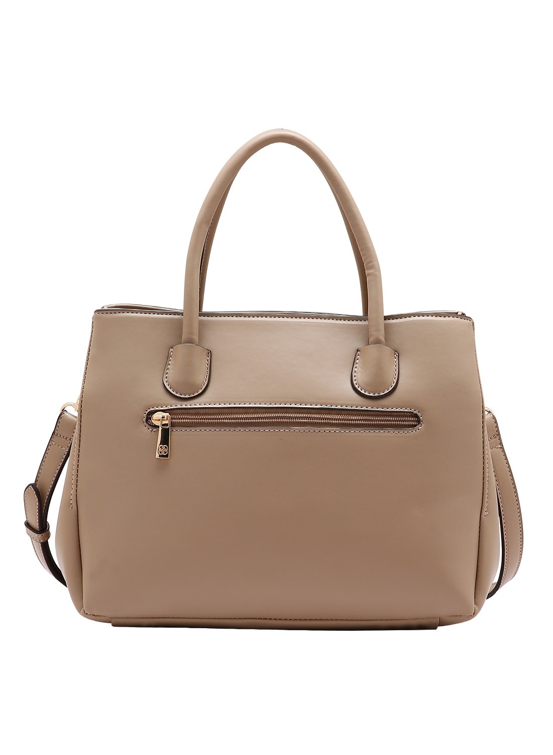 Bolsa Mini Tramas Marrom Chenson Alca de Mao Compacta Marrom 6