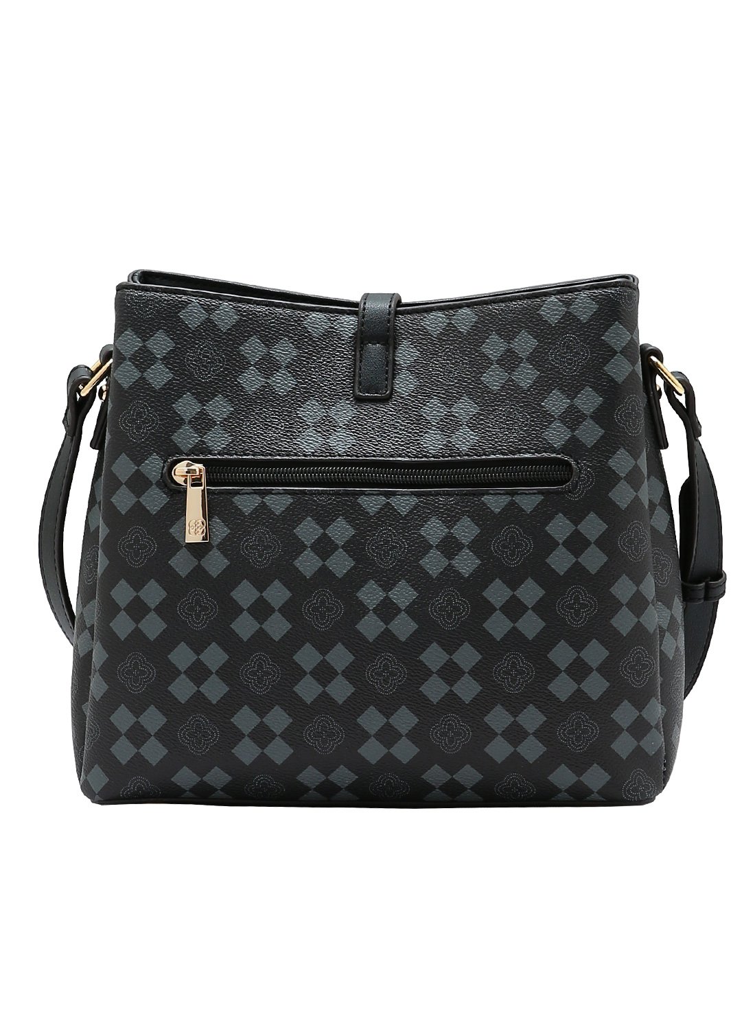 Bolsa Chenson Preta - New Elemento Grafico Transversal Preto 6