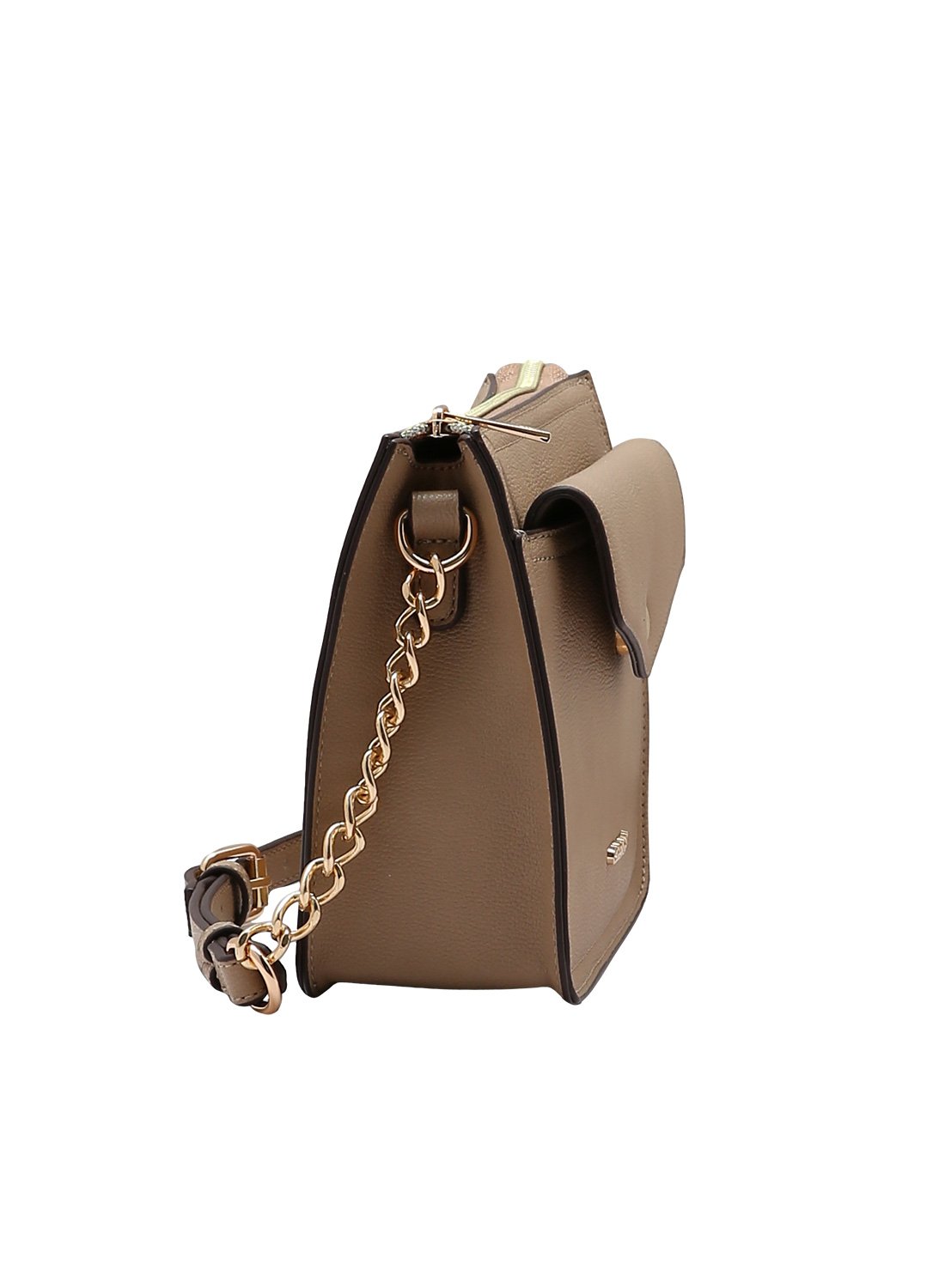 Bolsa Natural Chenson Transversal Original Bege 2