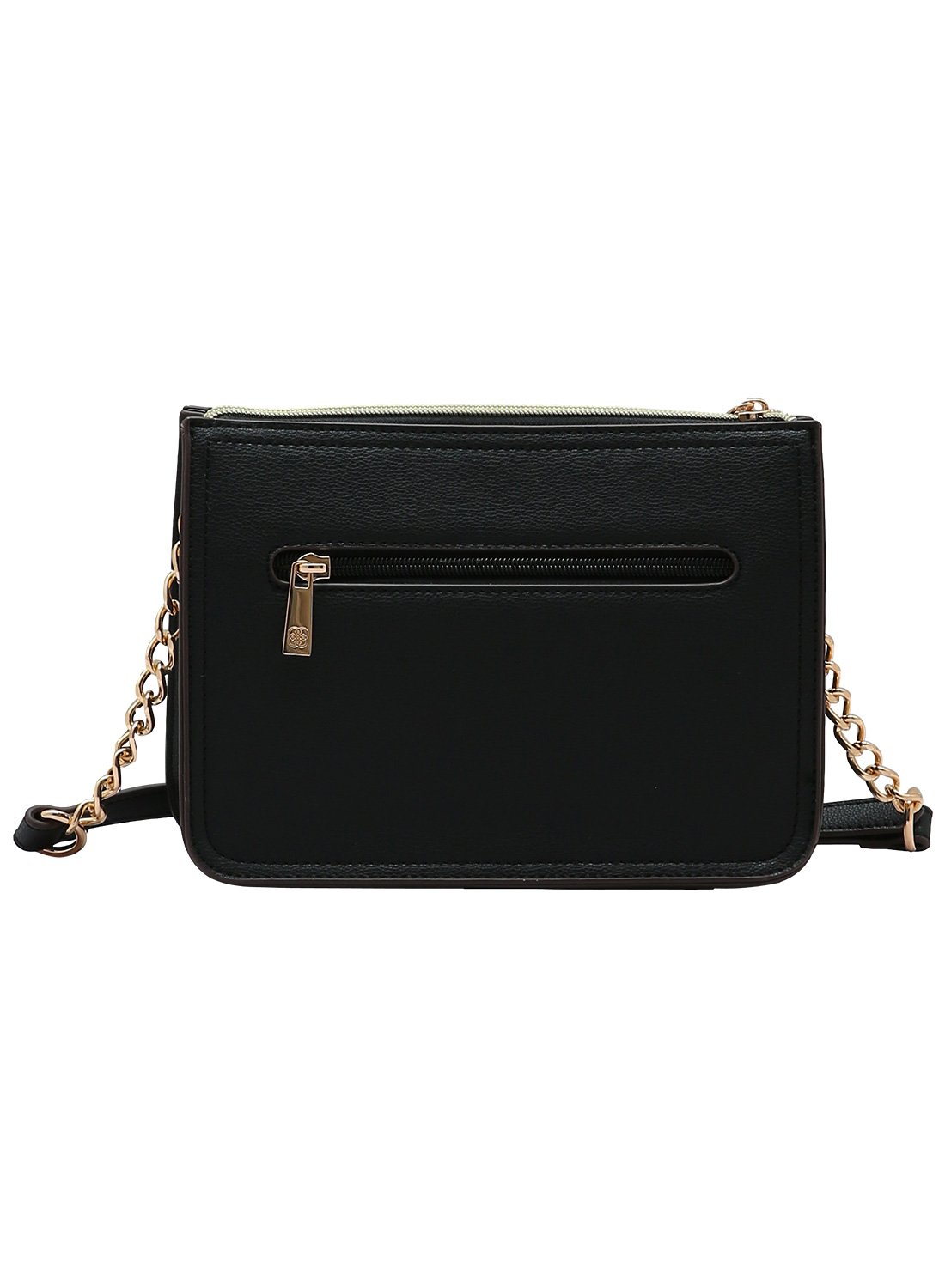 Bolsa Transversal Chenson Original Preta Compacta Preto 4